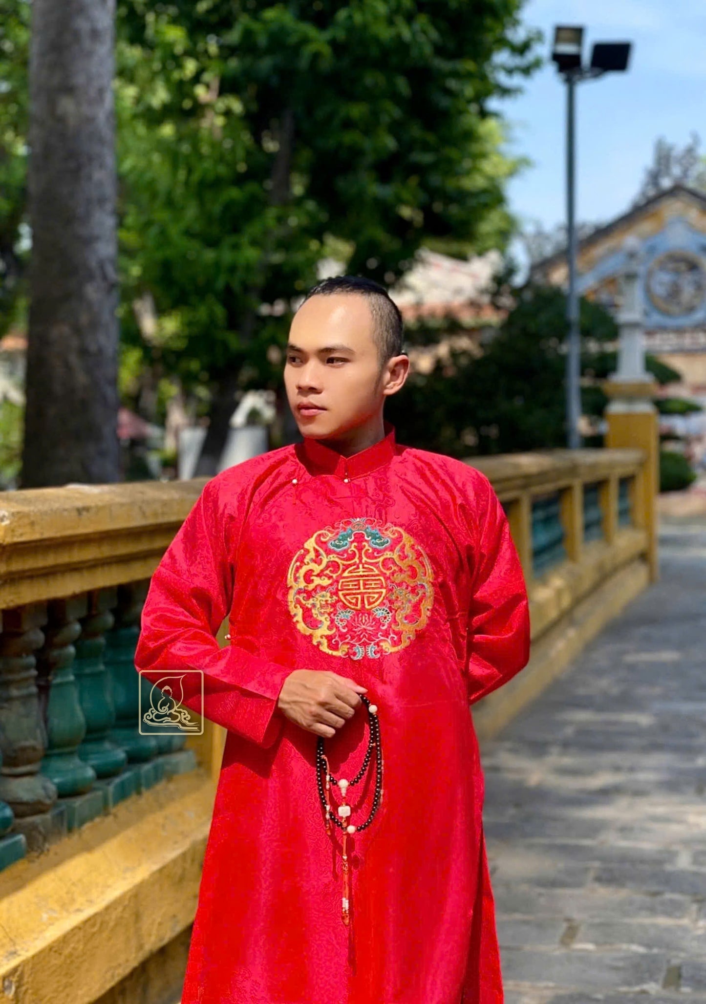 TRANG PHỤC ÁO DÀI NGŨ THÂN NAM - ADM212411