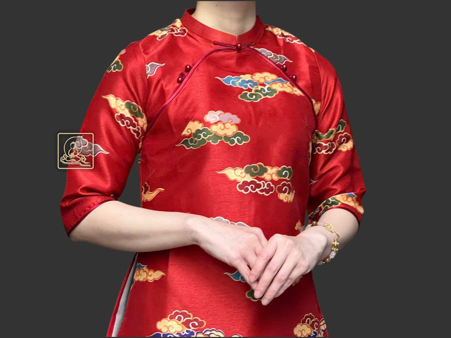 ÁO DÀI CÁT TƯỜNG VÂN - ADW111905