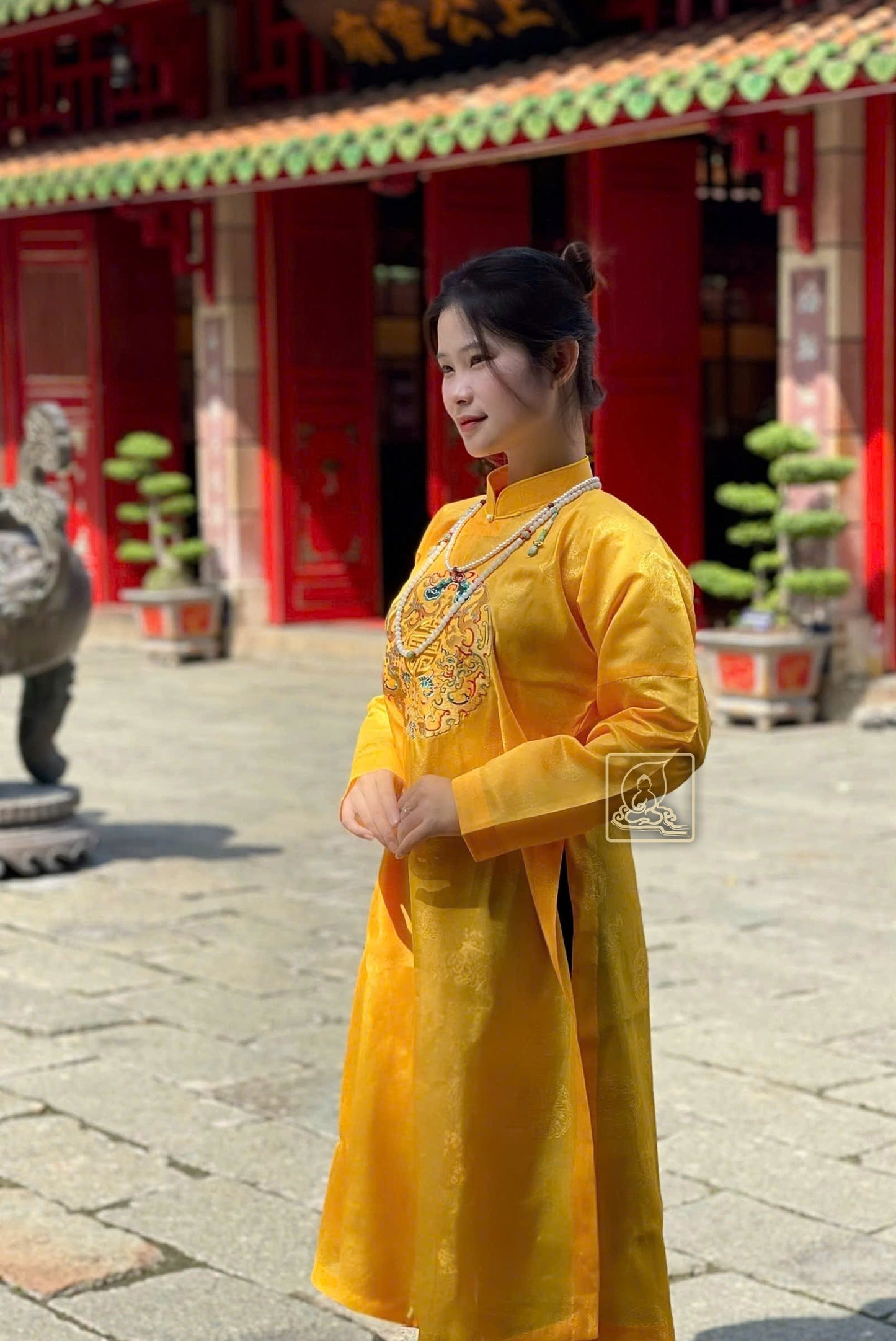 TRANG PHỤC ÁO DÀI NGŨ THÂN NỮ - ADW252411