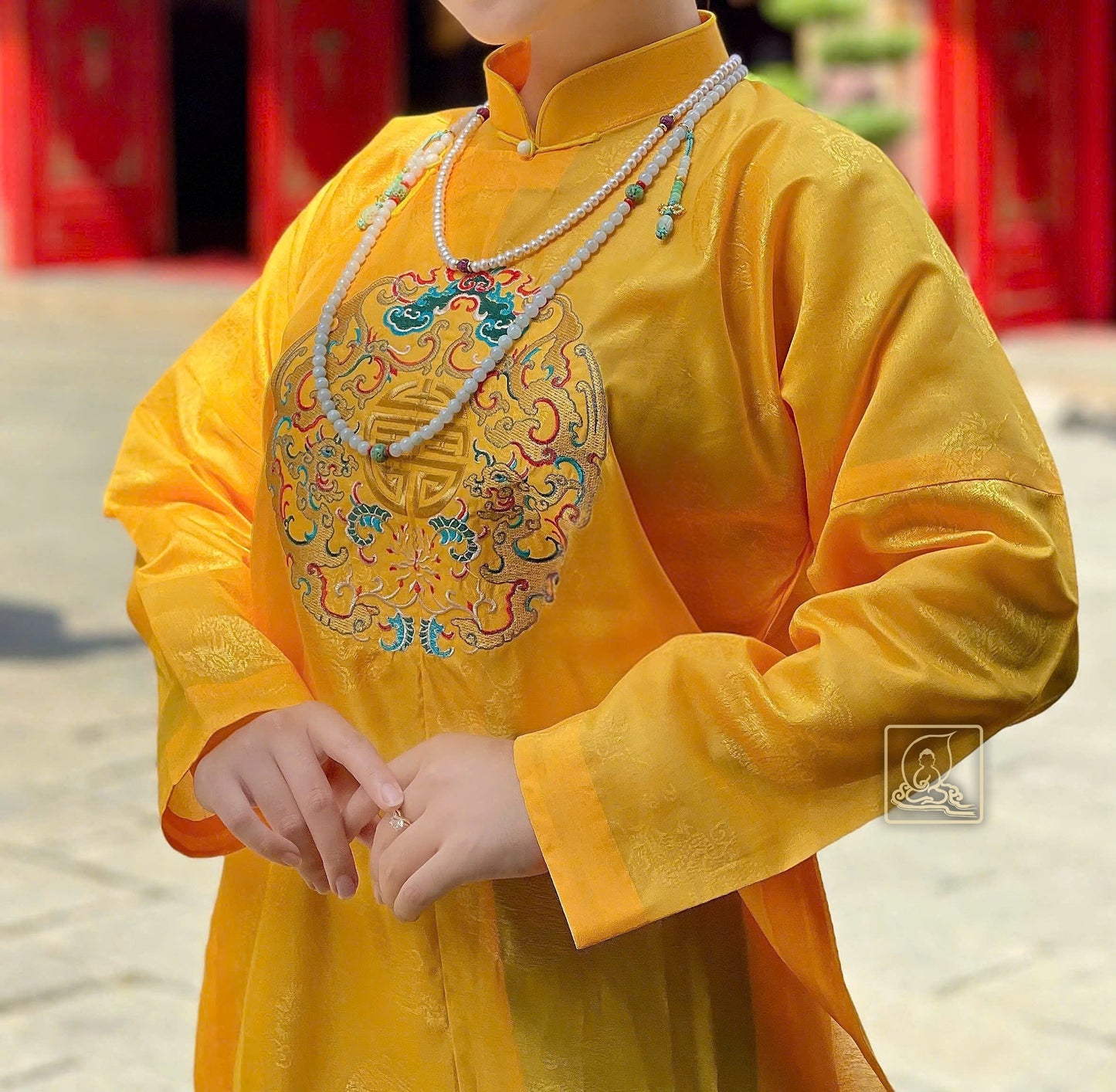 TRANG PHỤC ÁO DÀI NGŨ THÂN NỮ - ADW252411