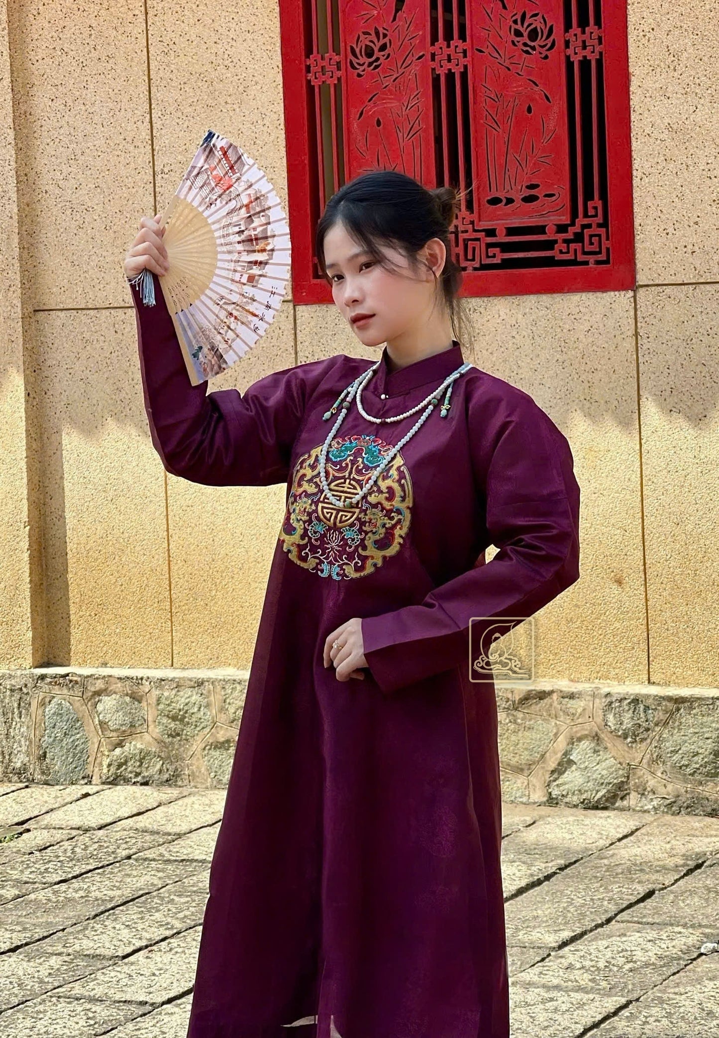 TRANG PHỤC ÁO DÀI NGŨ THÂN NỮ - ADW282411