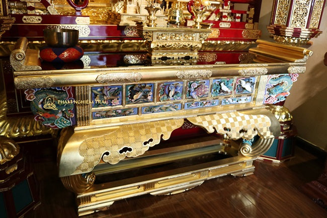ÁNG GỖ SƠN MÀI - BA029