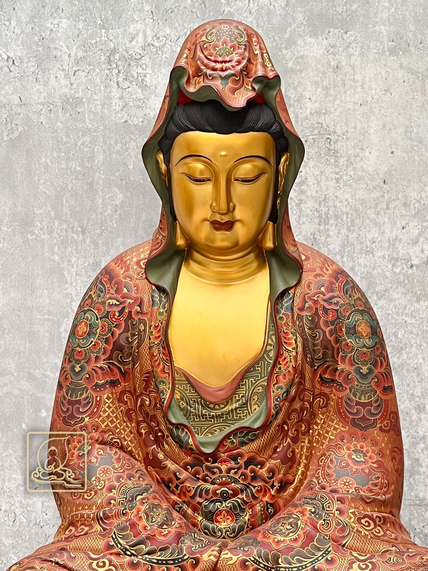 TÔN TƯỢNG KIẾT GIÀ PHU TỌA QUÁN ÂM - BT048