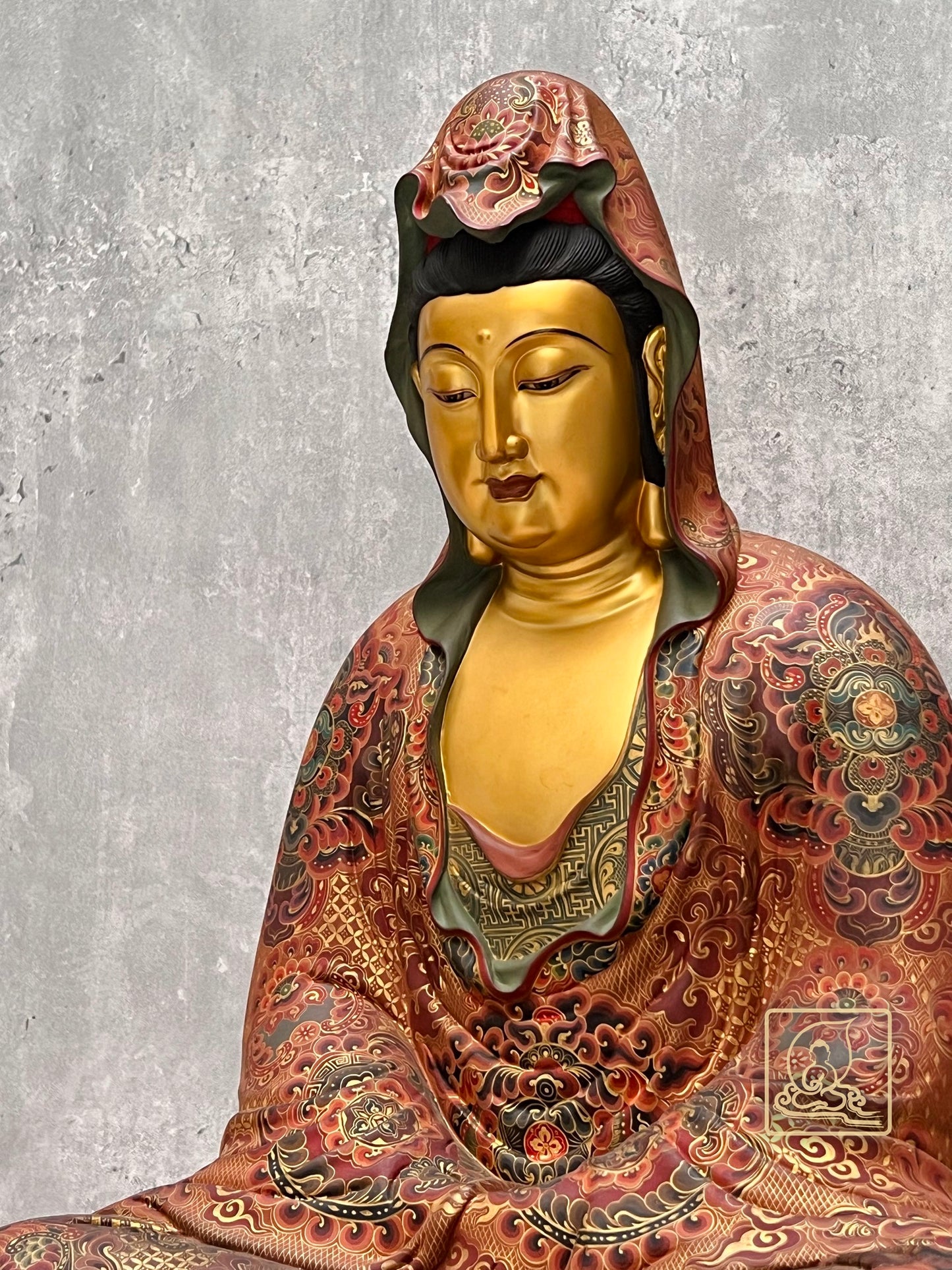TÔN TƯỢNG KIẾT GIÀ PHU TỌA QUÁN ÂM - BT048