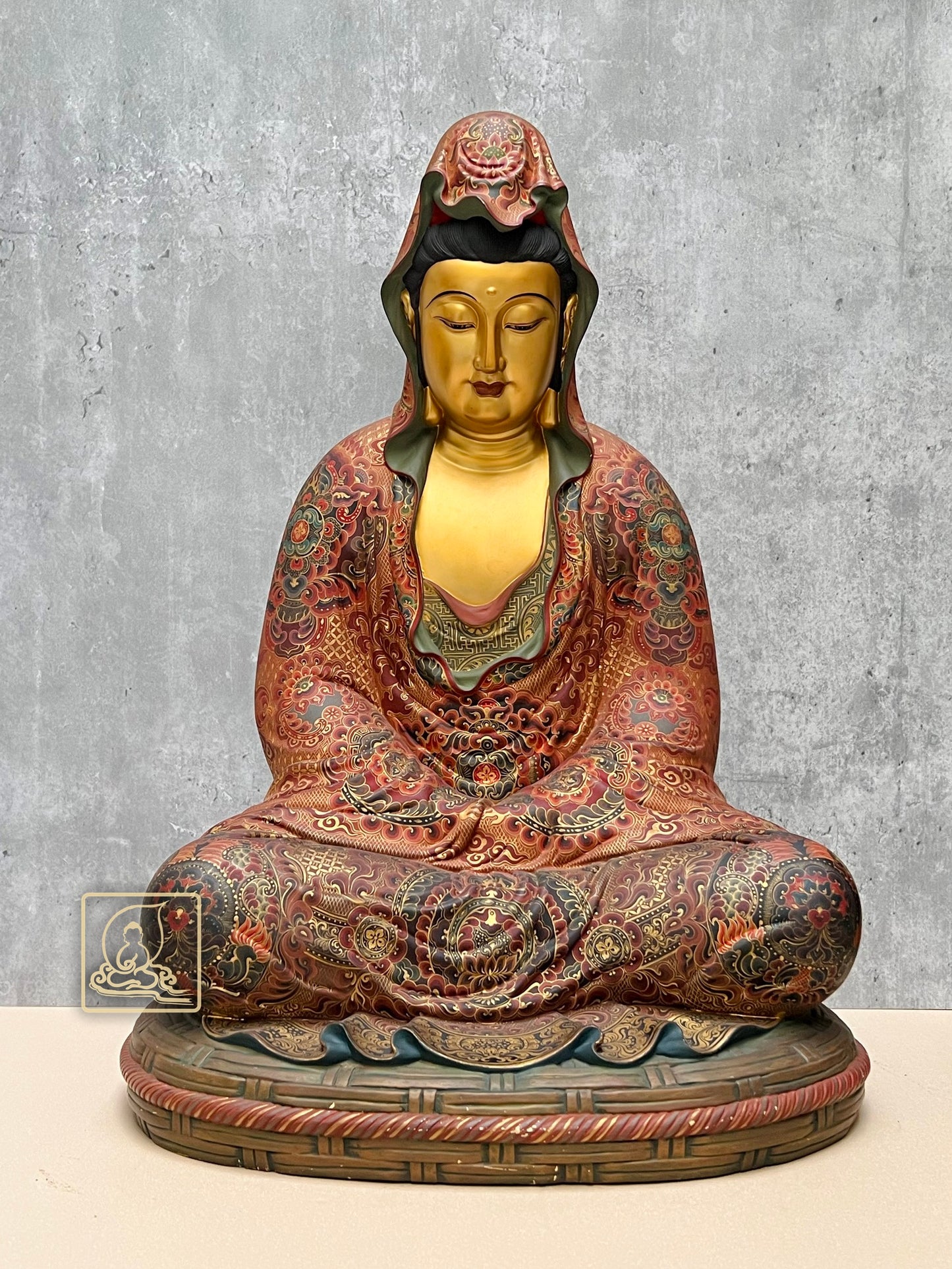 TÔN TƯỢNG KIẾT GIÀ PHU TỌA QUÁN ÂM - BT048