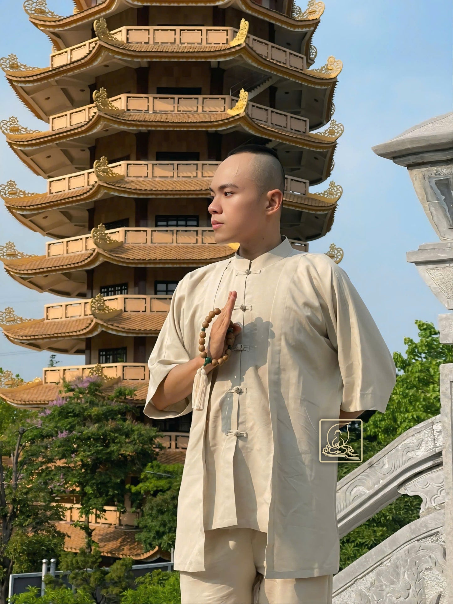 TRANG PHỤC PHẬT TỬ NAM - M292503