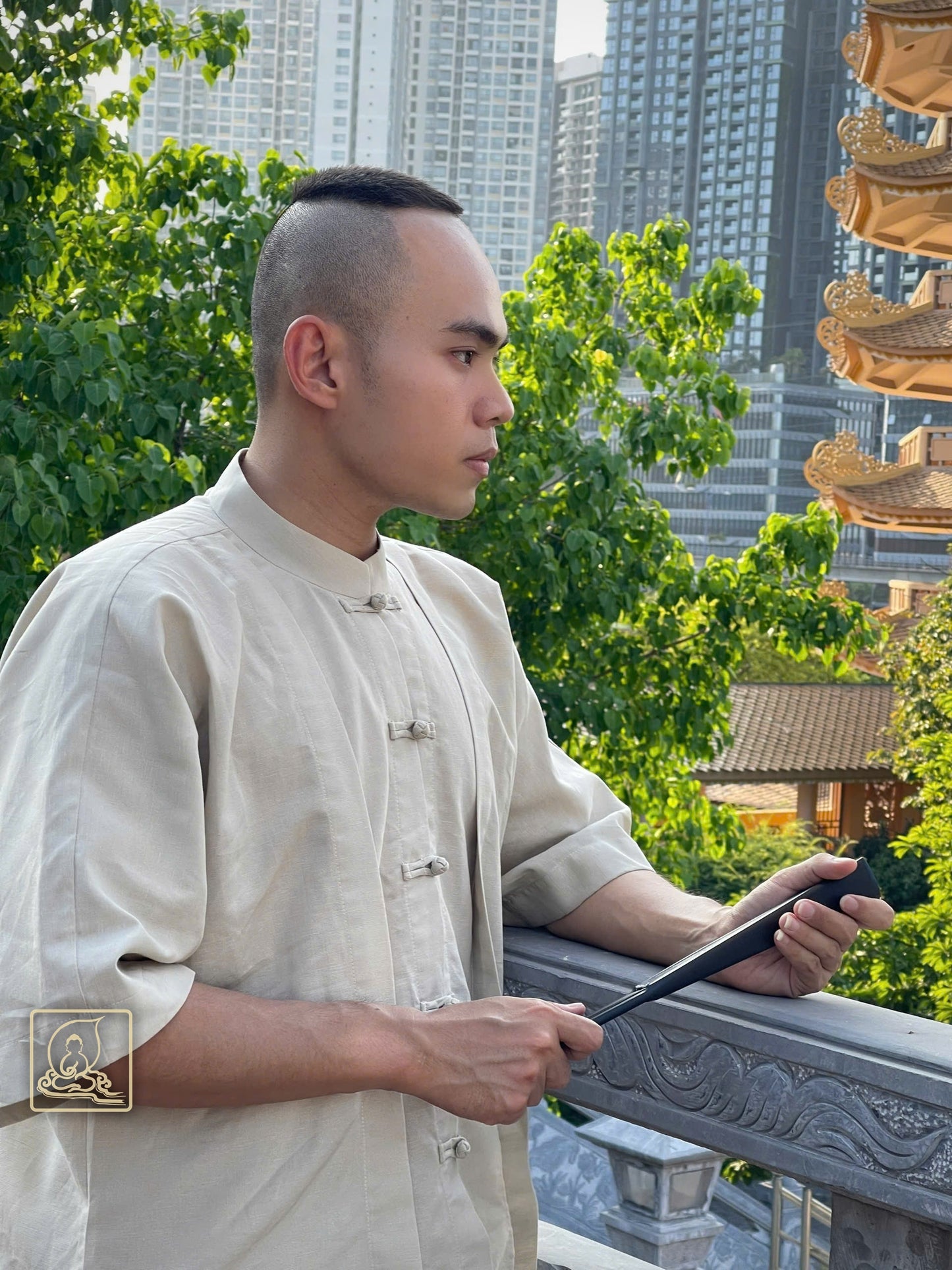 TRANG PHỤC PHẬT TỬ NAM - M292503