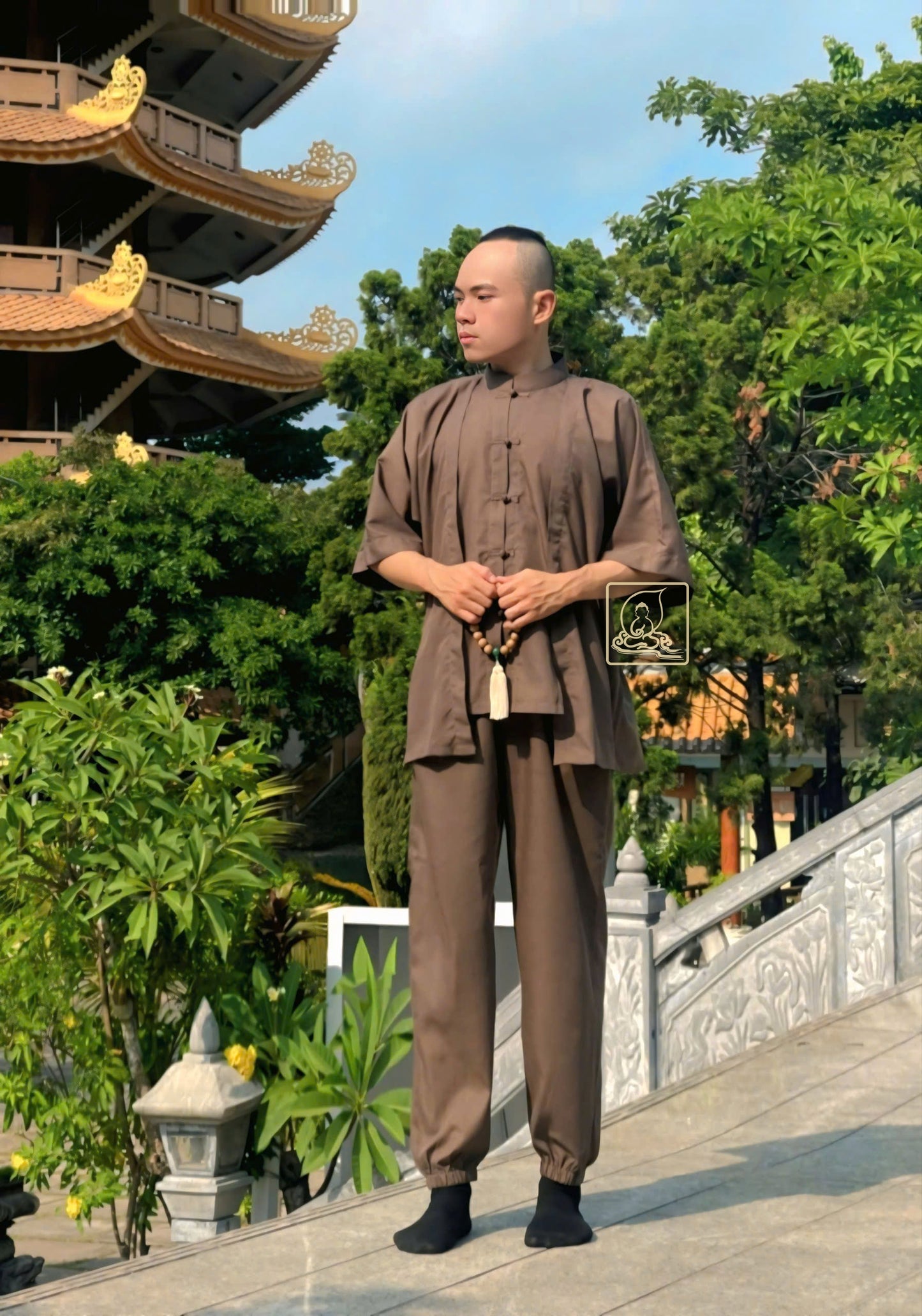 TRANG PHỤC PHẬT TỬ NAM - M292503