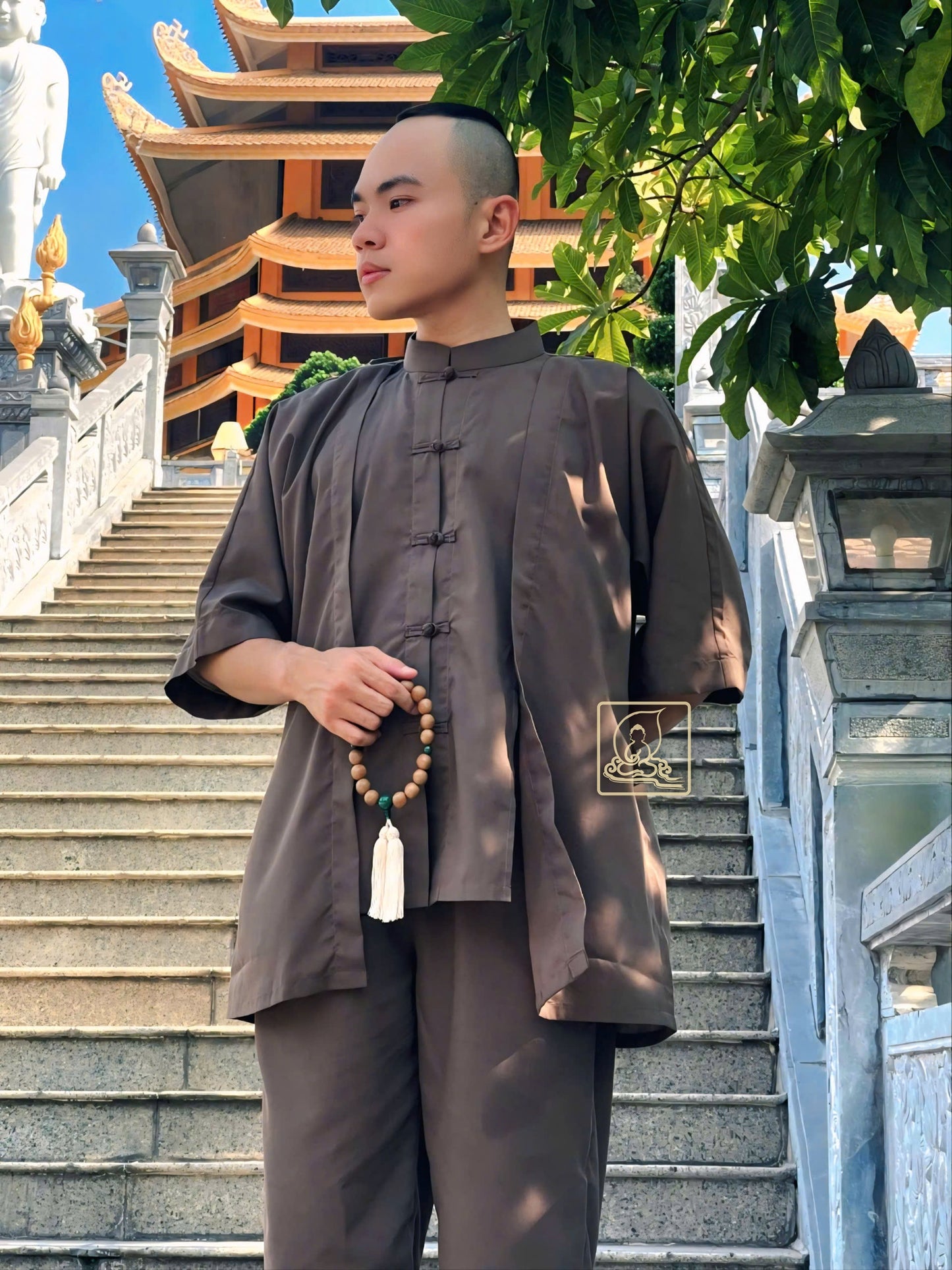 TRANG PHỤC PHẬT TỬ NAM - M292503