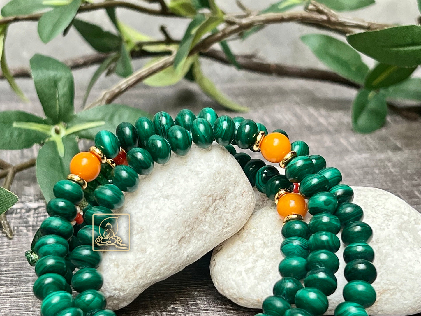 MALACHITE LỤC BẢO NIỆM CHÂU - PB433