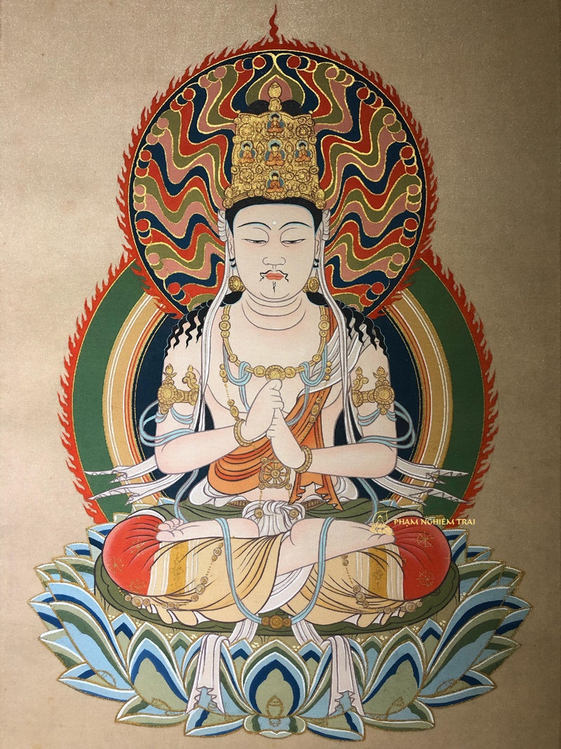 TRANH TỲ LÔ NHƯ LAI - T001