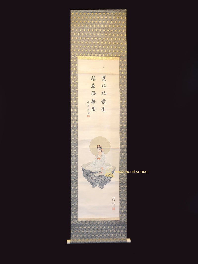 TRANH BẠCH Y QUÁN ÂM - T026