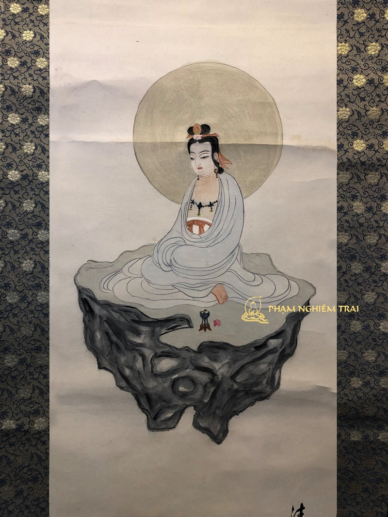 TRANH BẠCH Y QUÁN ÂM - T026