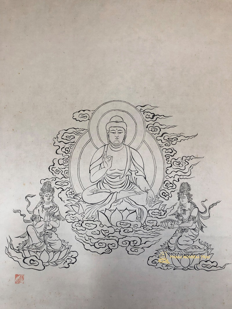 TRANH TÂY PHƯƠNG TAM THÁNH - T053
