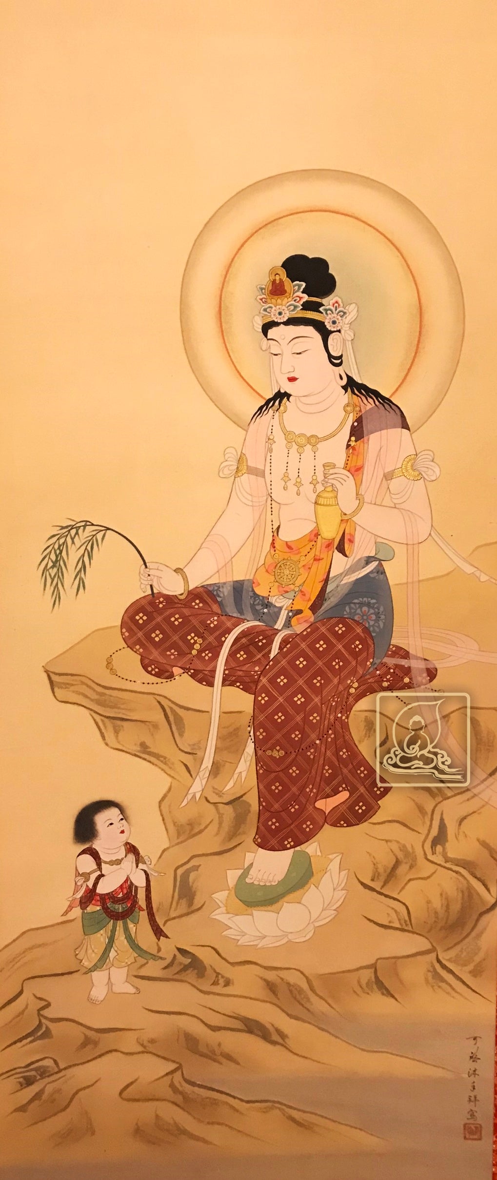 TRANH THANH CẢNH QUÁN ÂM - T097