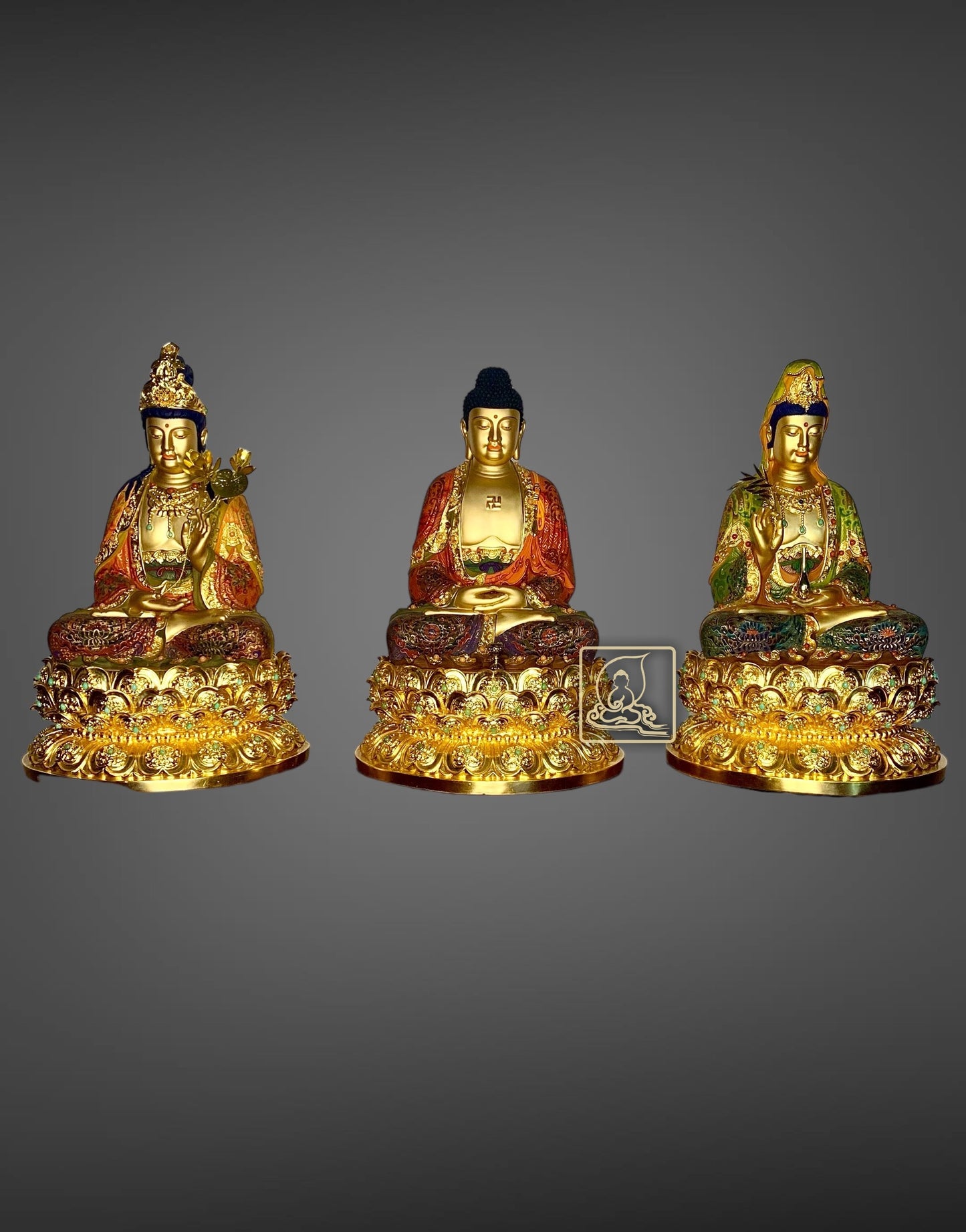 TÔN TƯỢNG TÂY PHƯƠNG TAM THÁNH - TT138