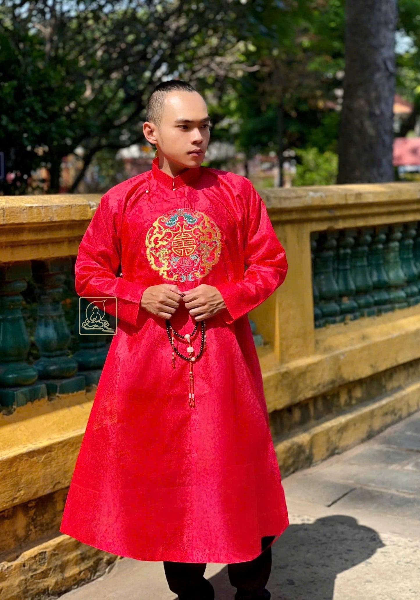 TRANG PHỤC ÁO DÀI NGŨ THÂN NAM - ADM212411