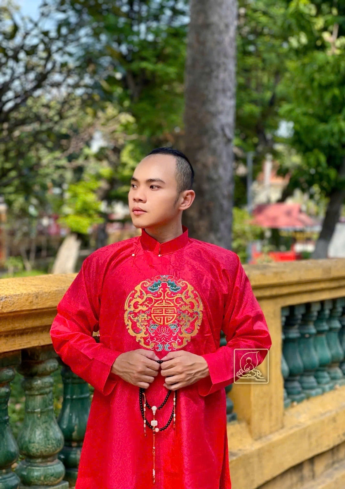 TRANG PHỤC ÁO DÀI NGŨ THÂN NAM - ADM212411