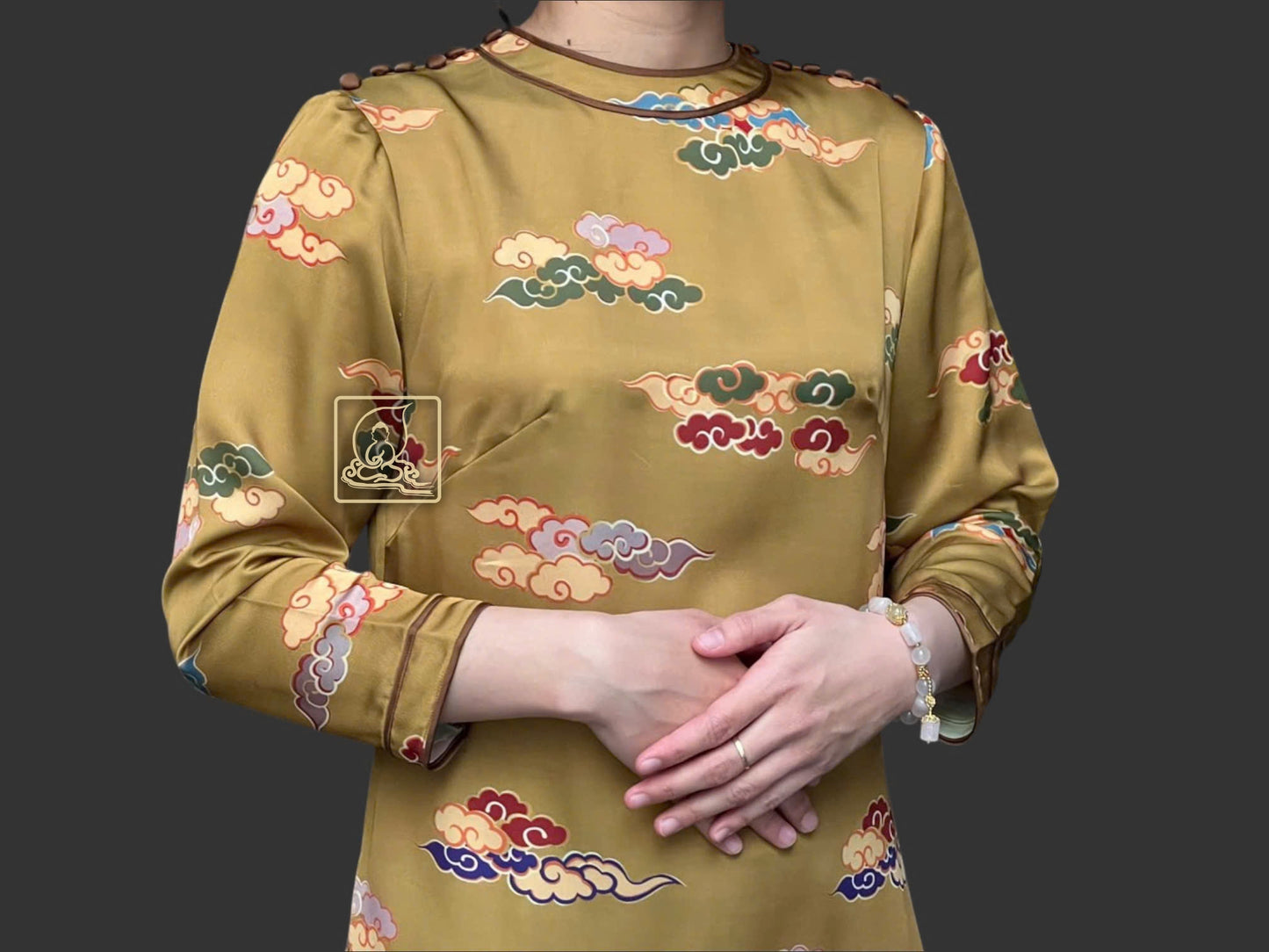ÁO DÀI CÁT TƯỜNG VÂN - ADW111908