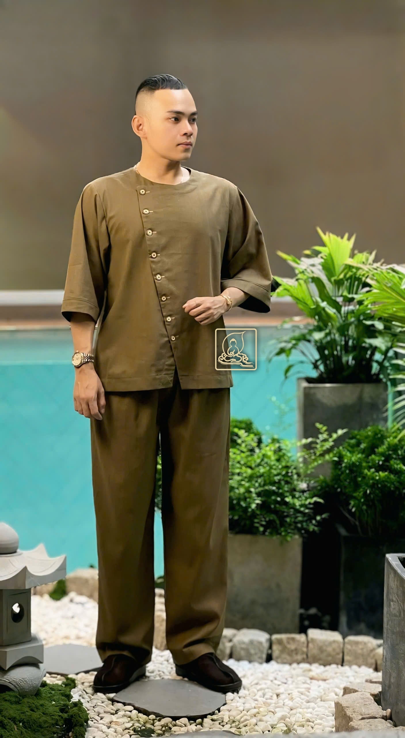 TRANG PHỤC PHẬT TỬ NAM - M292606