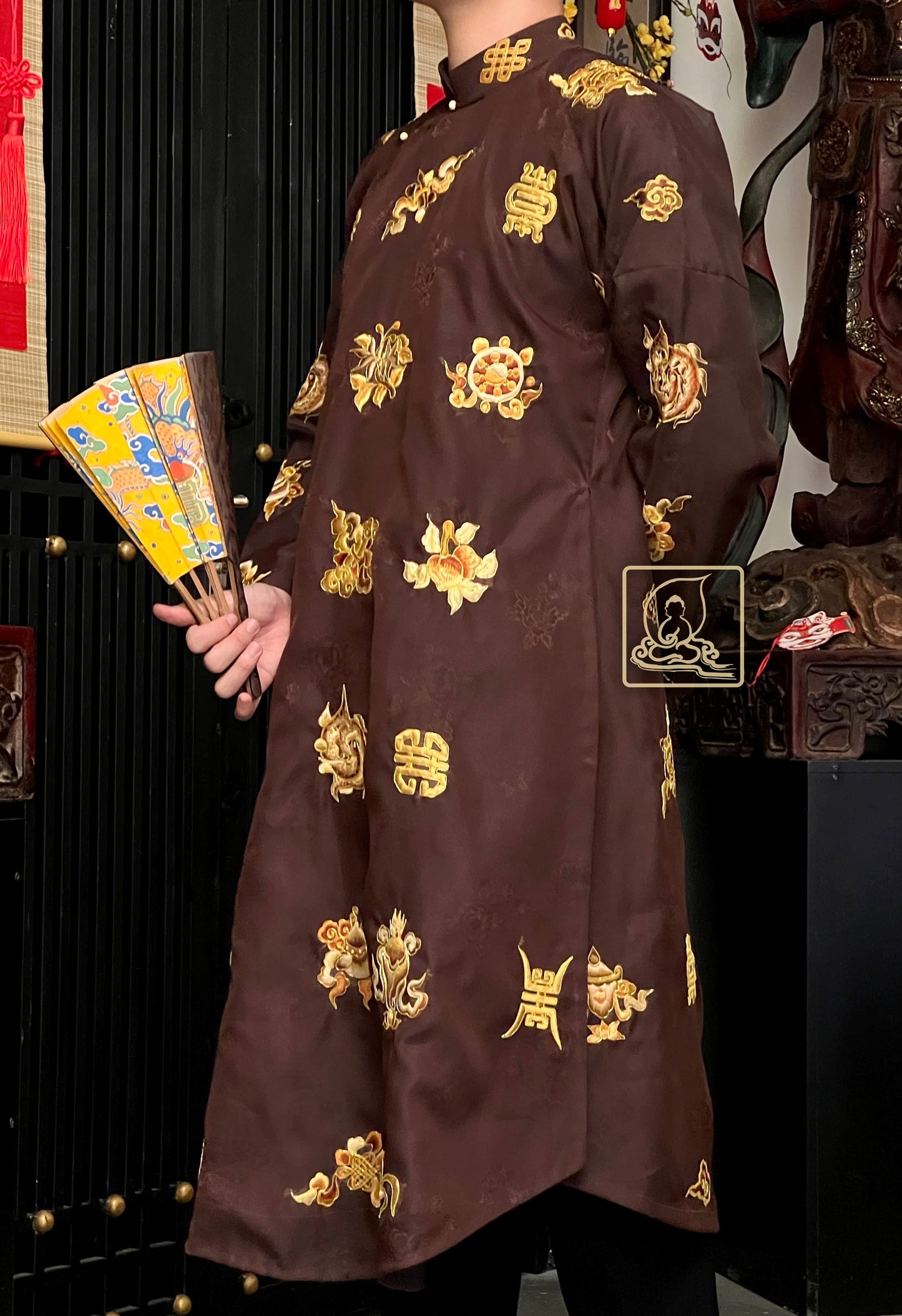 TRANG PHỤC ÁO DÀI BÁT KIẾT TƯỜNG - MF050