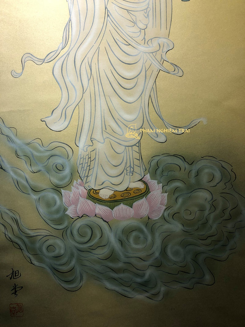 TRANH TRÌ LIÊN QUÁN ÂM - T010