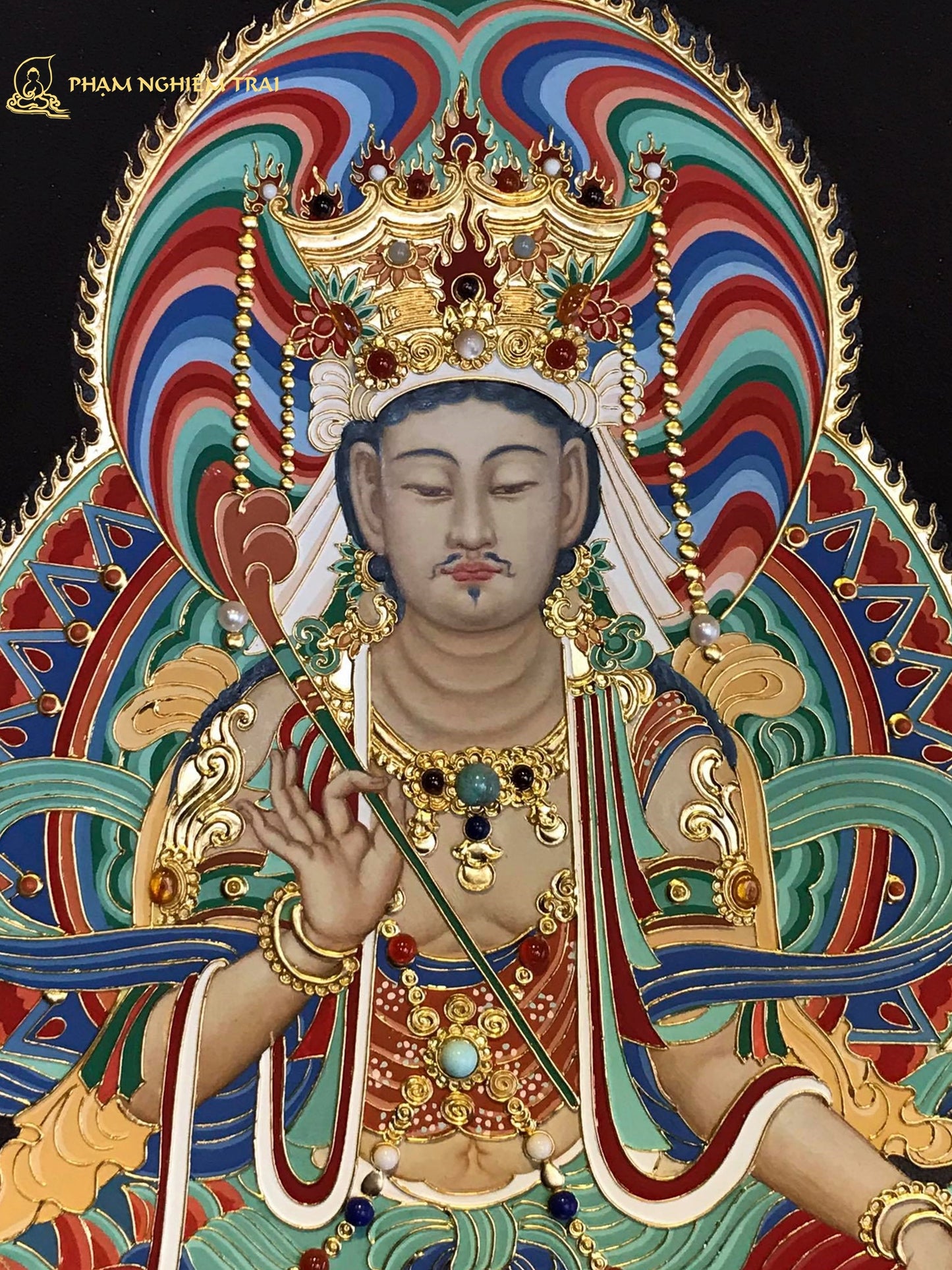 TRANH QUÁN ÂM ĐẠI SĨ - T074