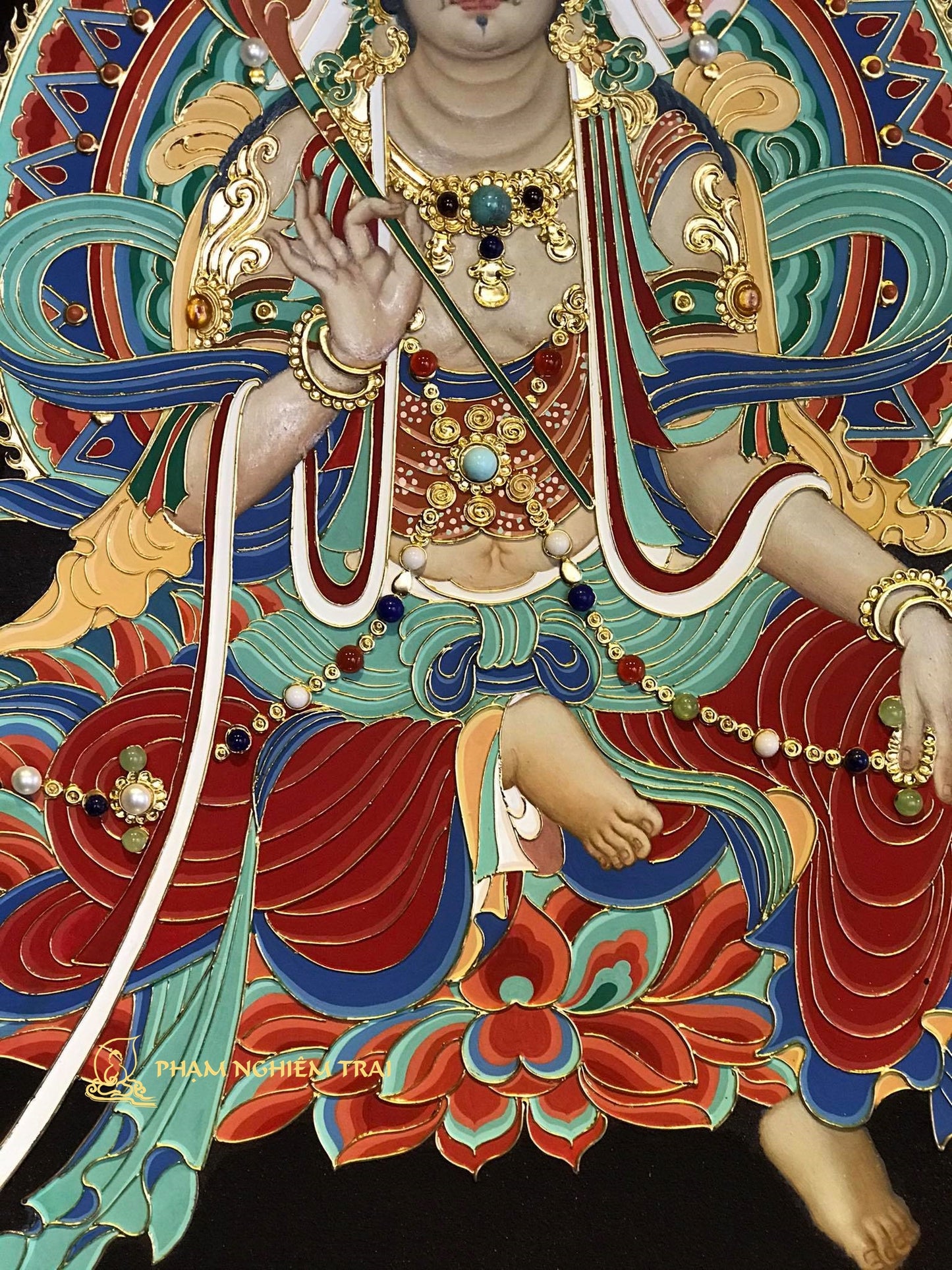 TRANH QUÁN ÂM ĐẠI SĨ - T074