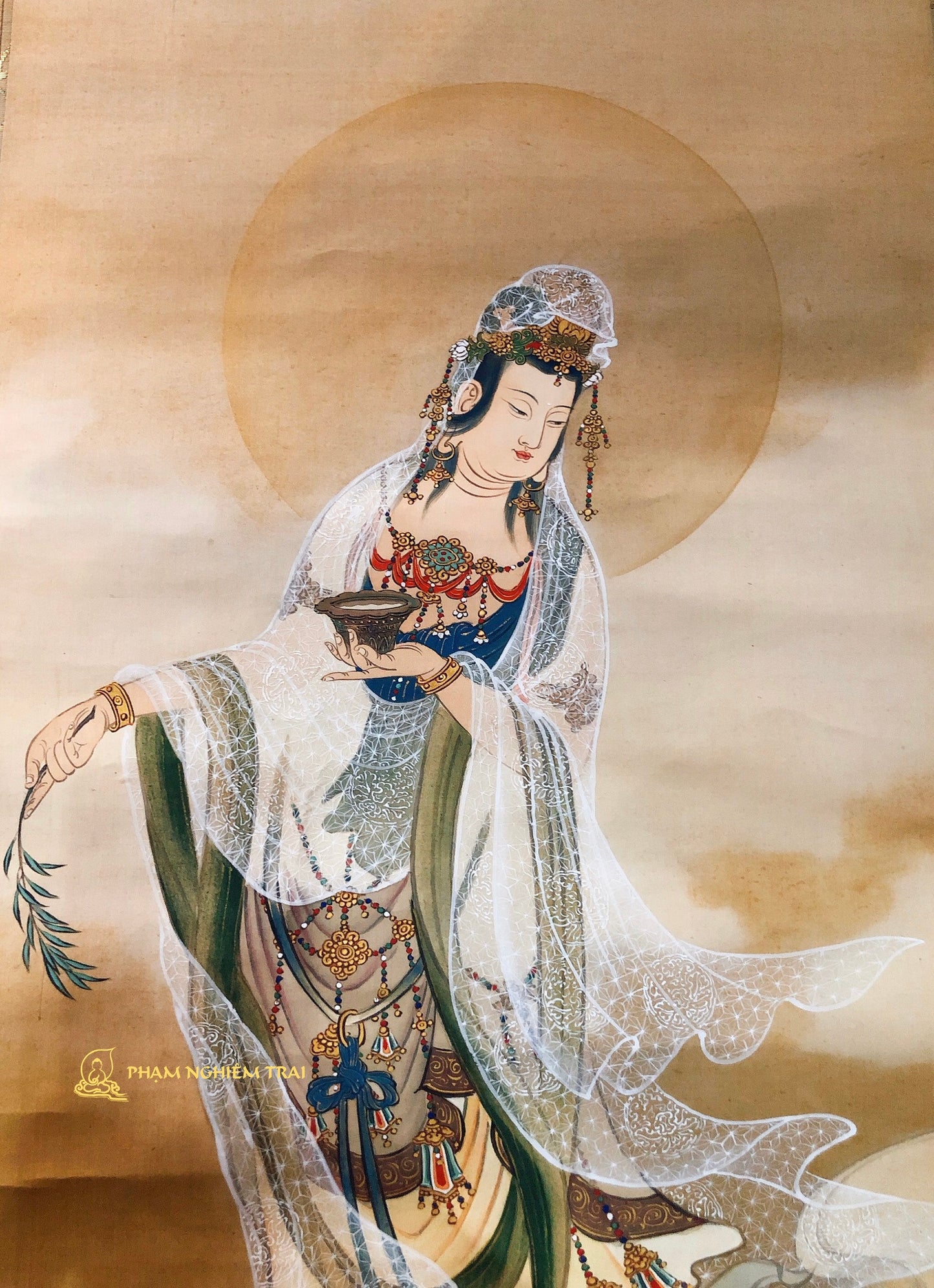 TRANH DƯƠNG LIỄU QUÁN ÂM - T080