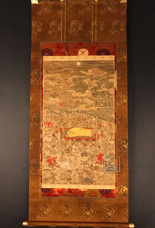 TRANH ĐỨC PHẬT NIẾT BÀN - T100