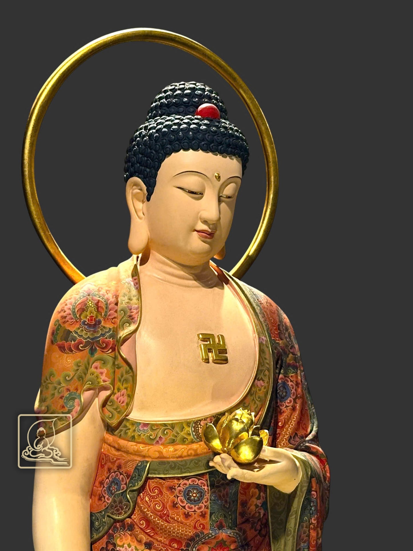 TÔN TƯỢNG TÂY PHƯƠNG TAM THÁNH - TT042