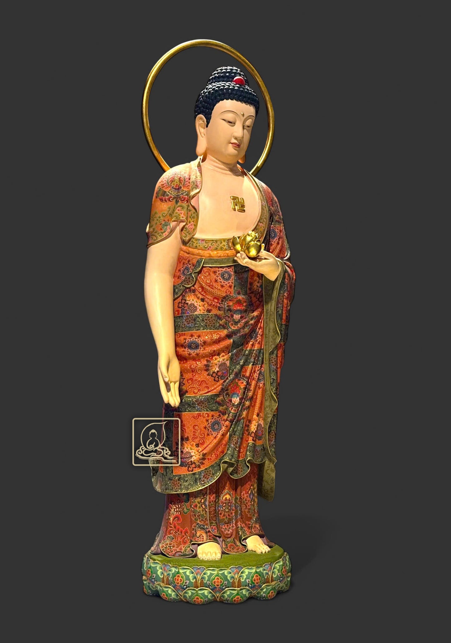 TÔN TƯỢNG TÂY PHƯƠNG TAM THÁNH - TT042