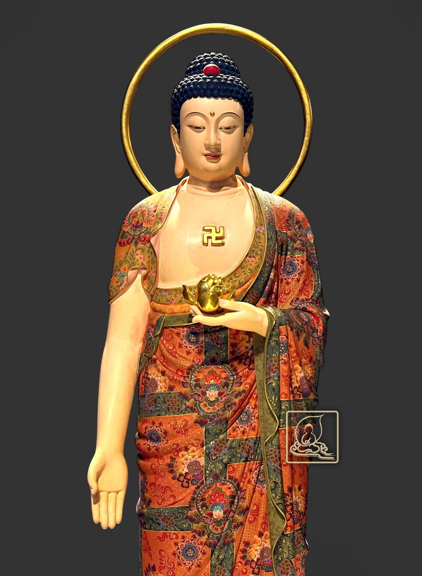 TÔN TƯỢNG TÂY PHƯƠNG TAM THÁNH - TT042