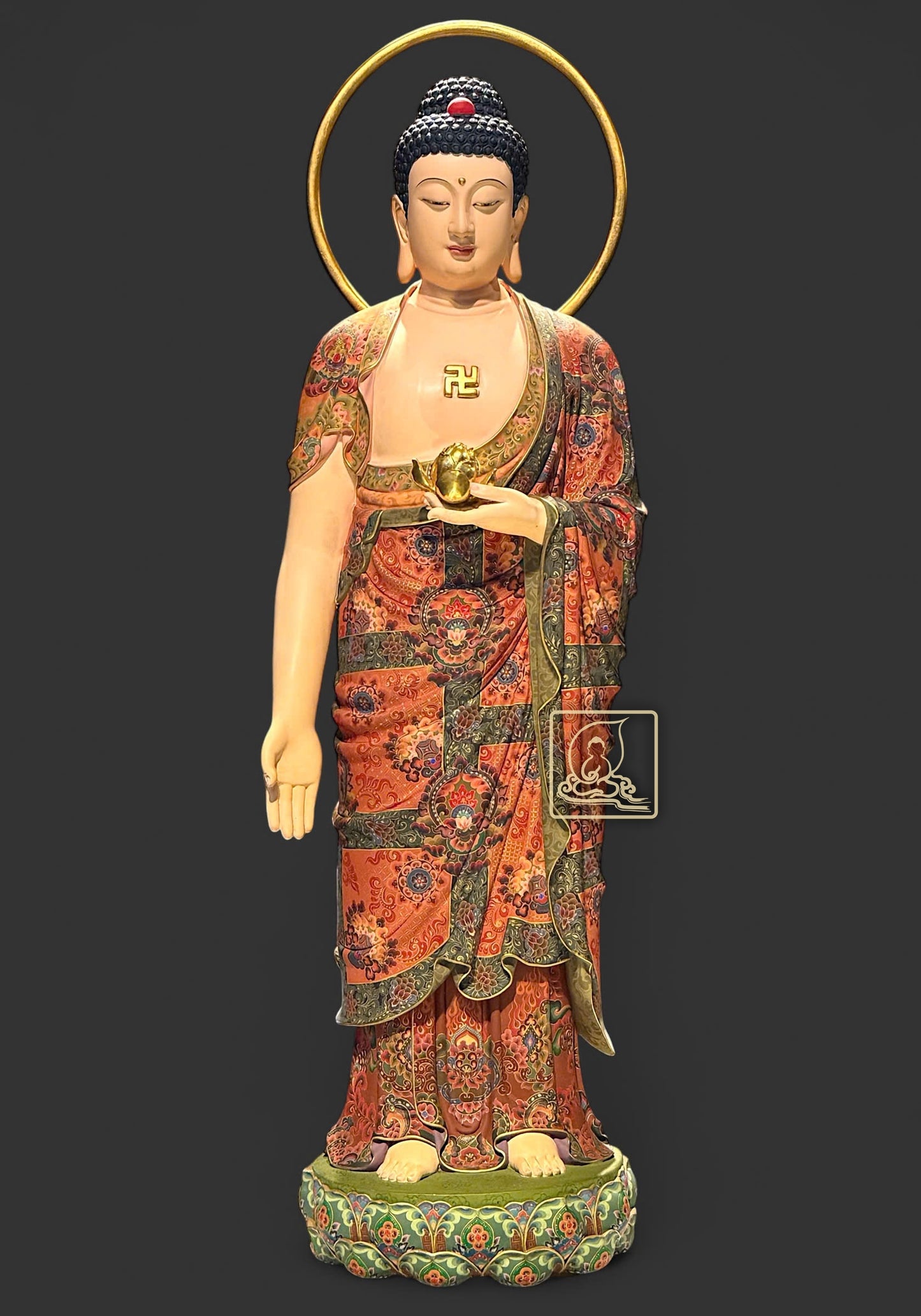 TÔN TƯỢNG TÂY PHƯƠNG TAM THÁNH - TT042