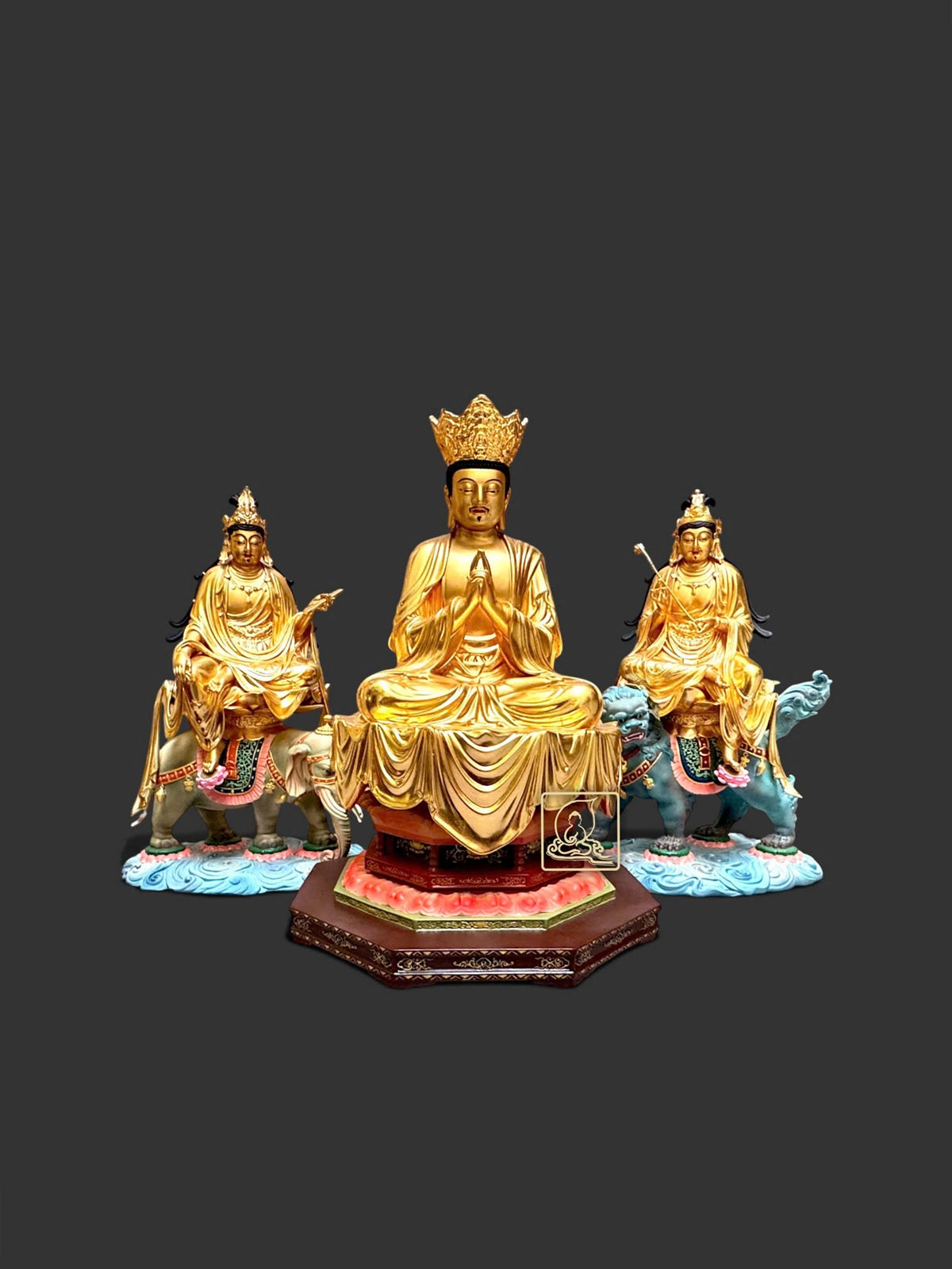 BỘ TƯỢNG HOA NGHIÊM TAM THÁNH - TT183