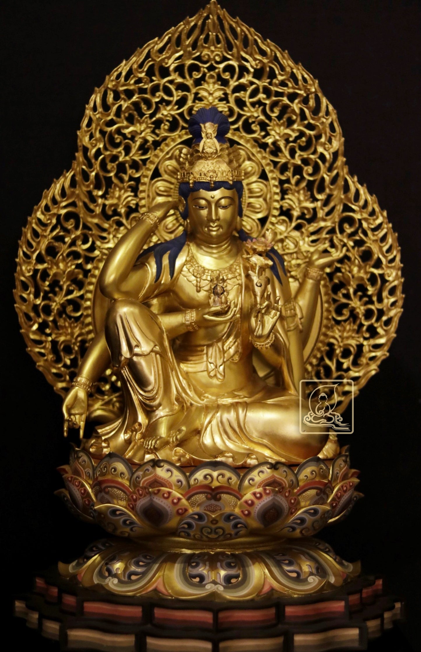 TÔN TƯỢNG NHƯ Ý BẢO LUÂN QUÁN ÂM - BT019